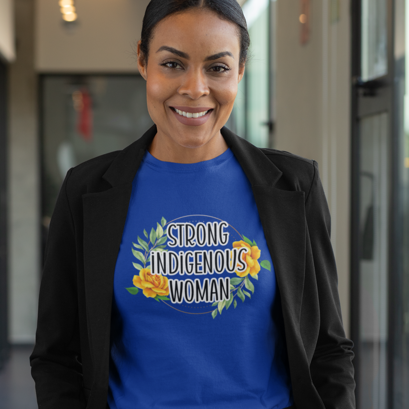 Strong Indigenous Woman