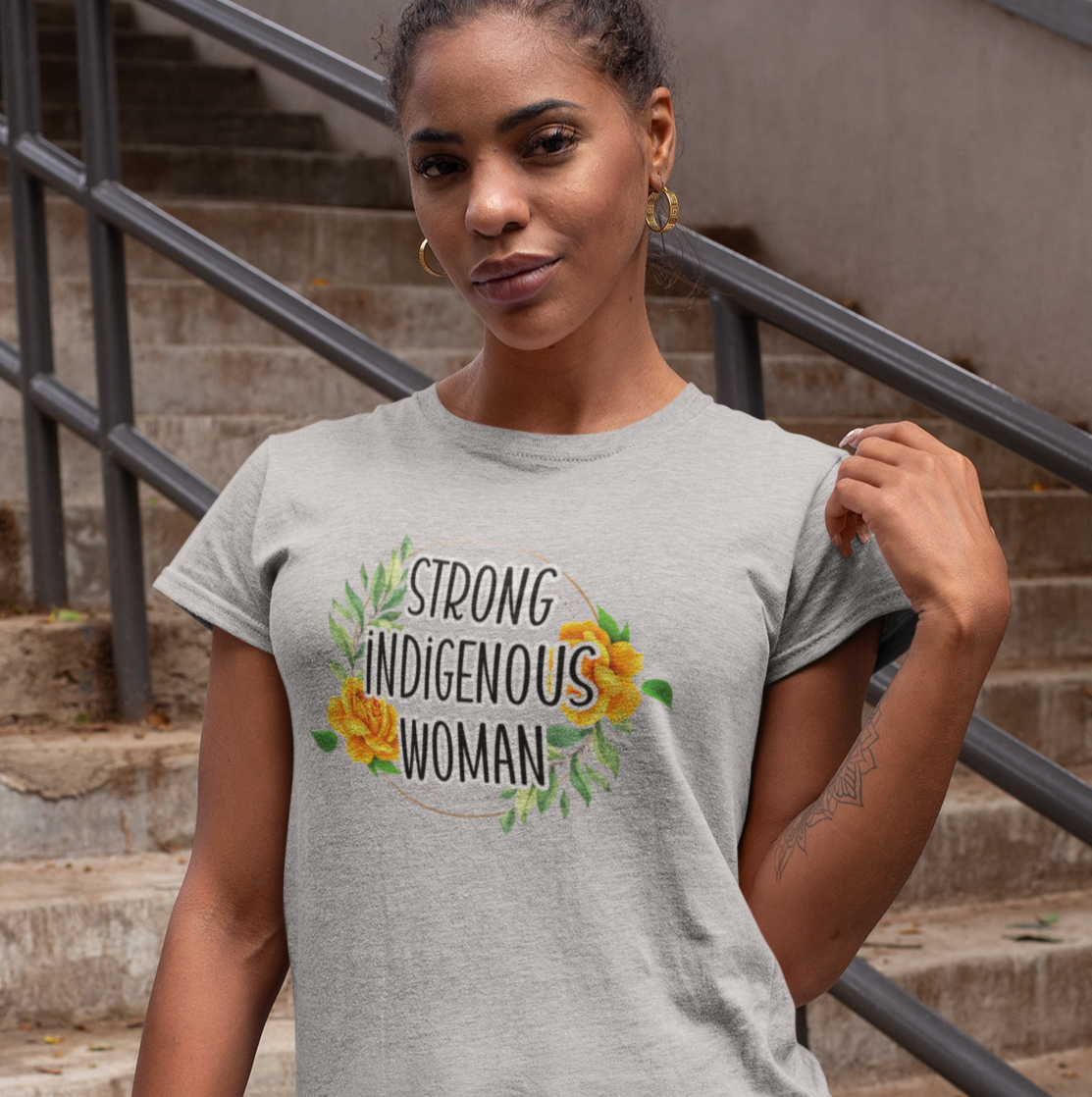 Strong Indigenous Woman