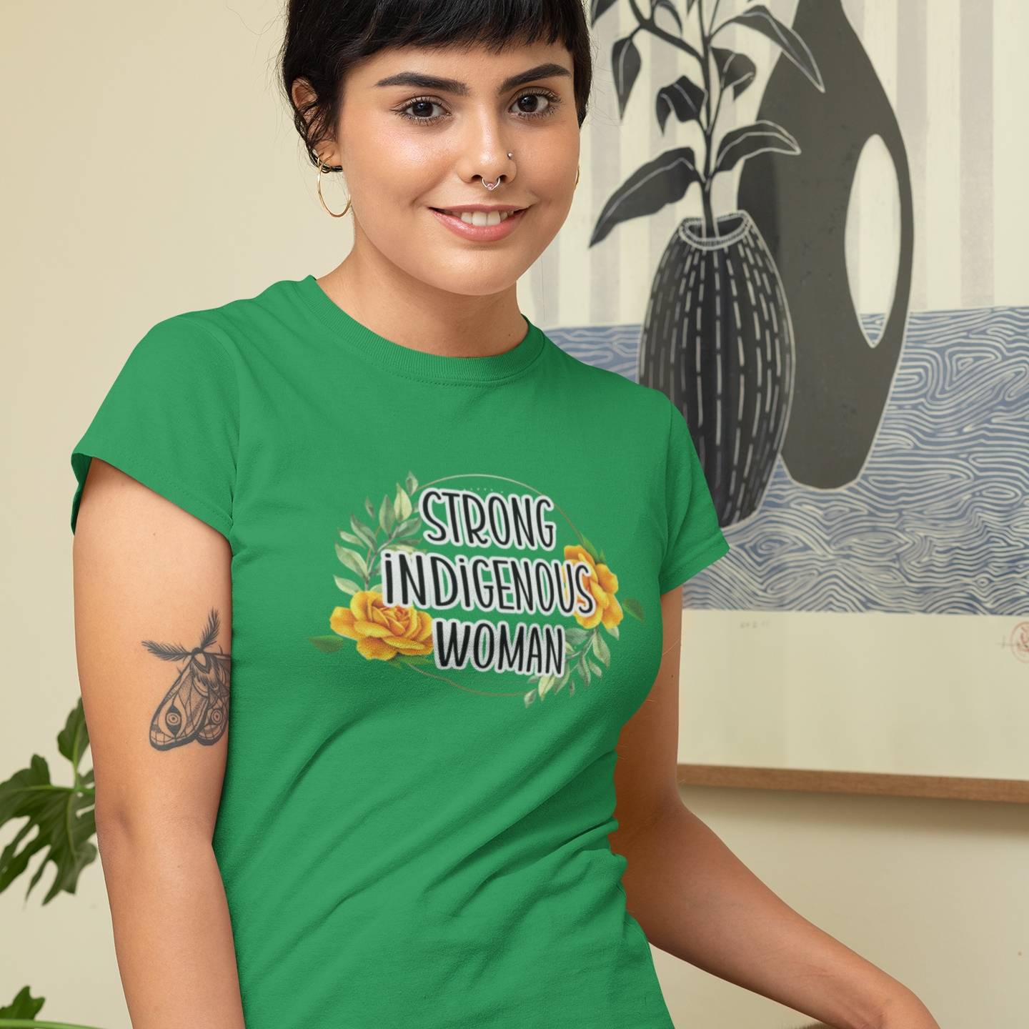 Strong Indigenous Woman