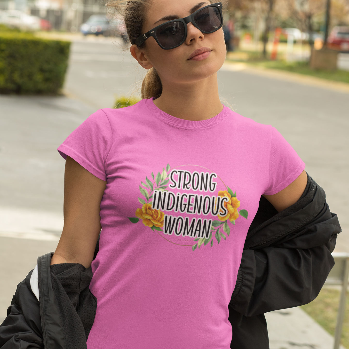 Strong Indigenous Woman