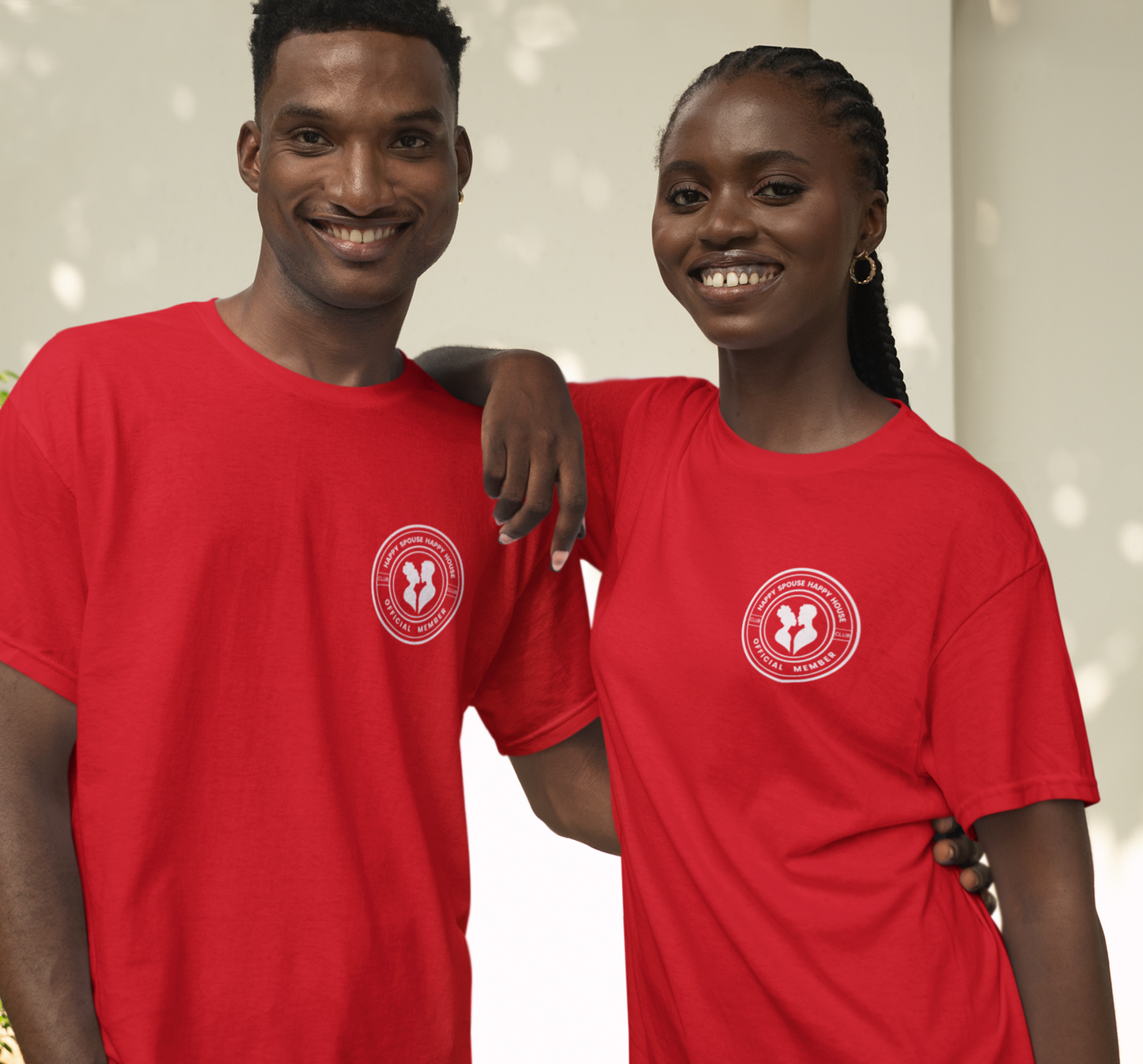 African Happy Spouse Happy House T-Shirt