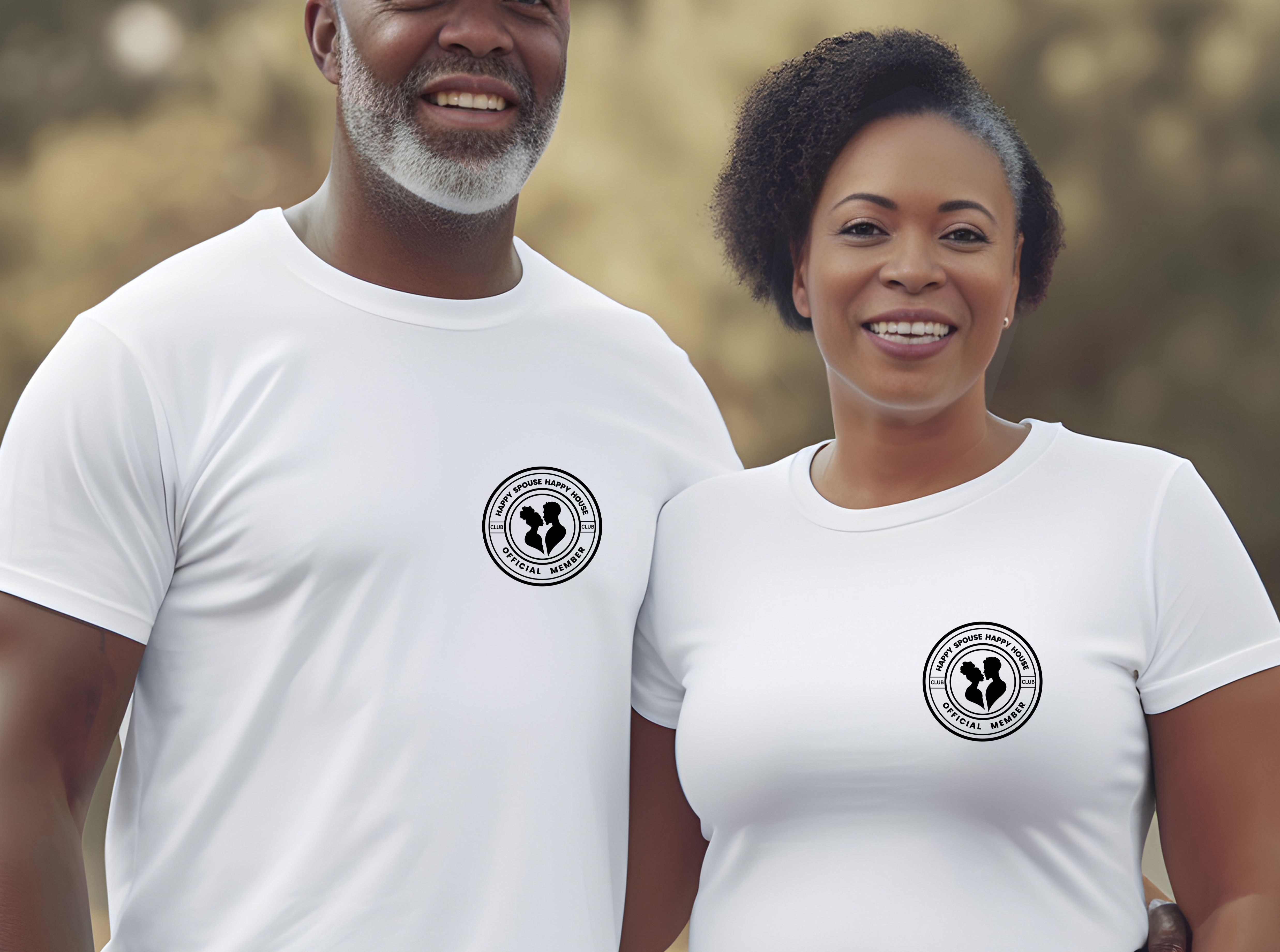 African Happy Spouse Happy House T-Shirt