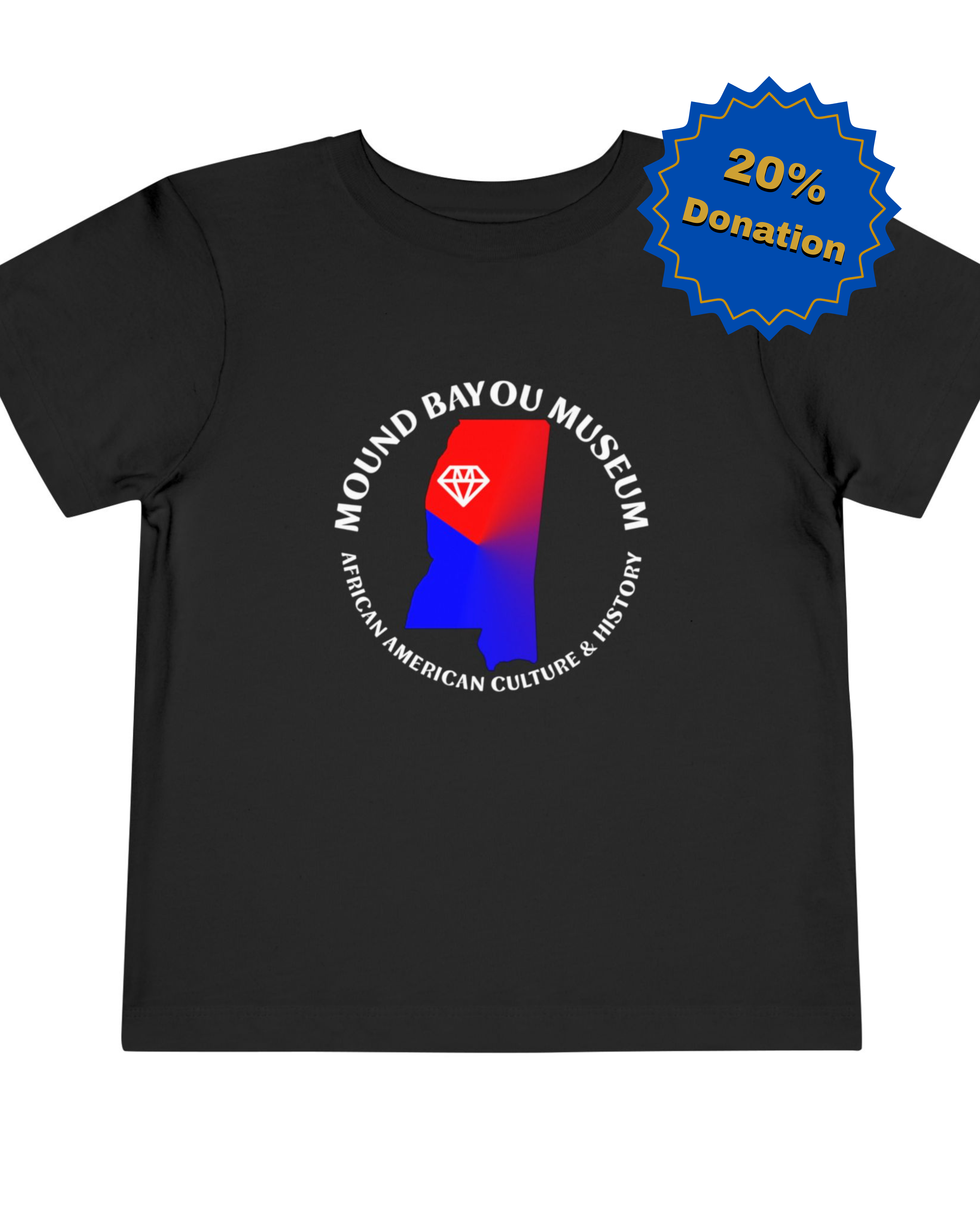 Mound Bayou Museum, Mississippi - Red & Blue