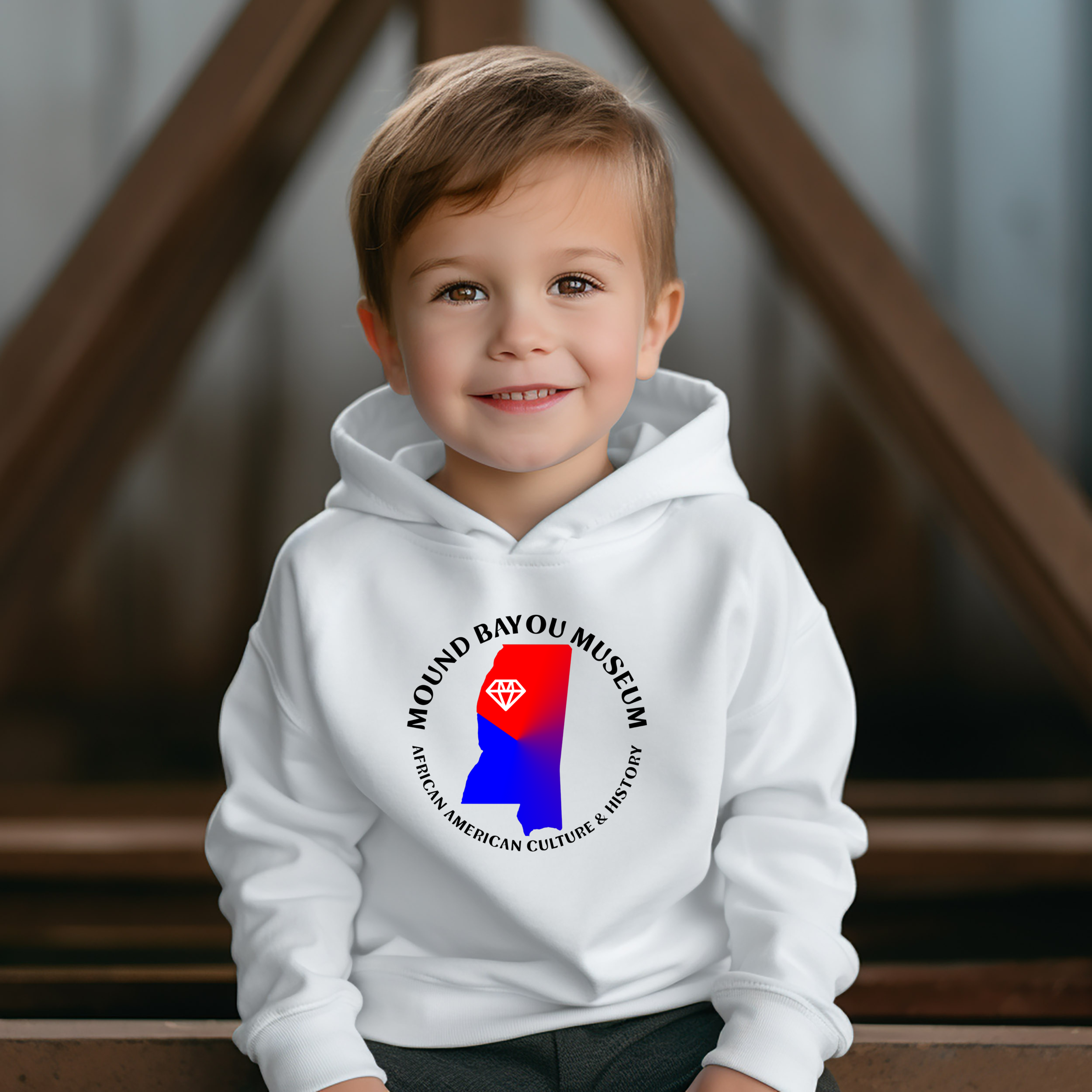 Mound Bayou Museum, Mississippi - Red & Blue