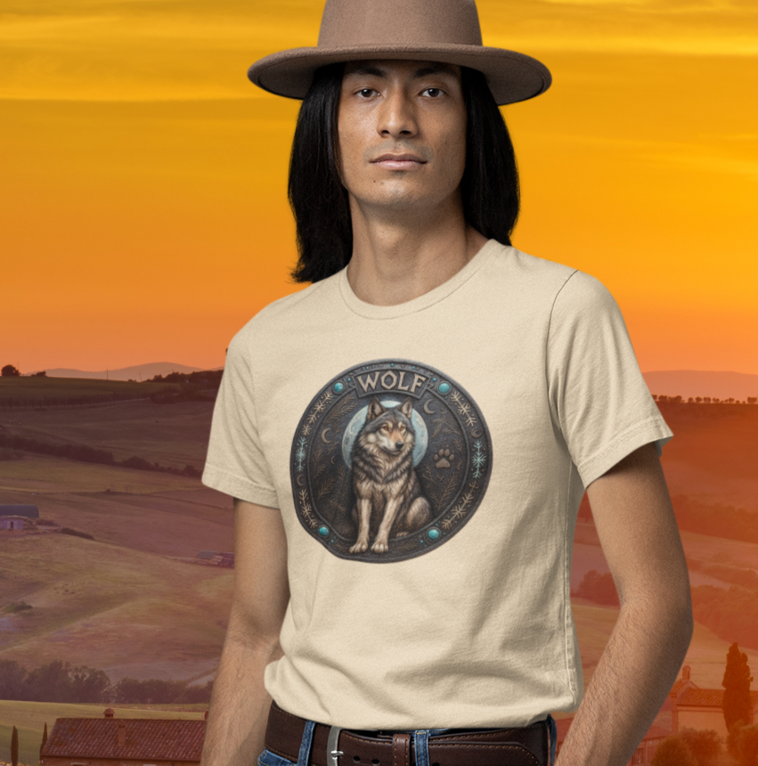 Native American Birth Animal Wolf