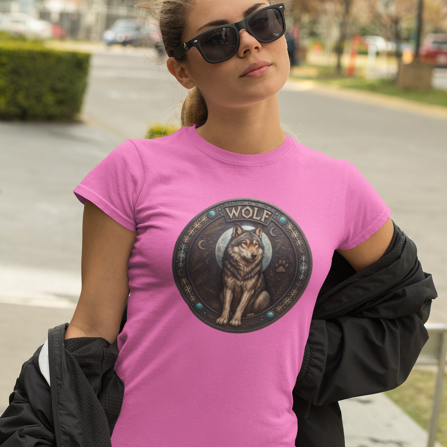 Native American Birth Animal Wolf