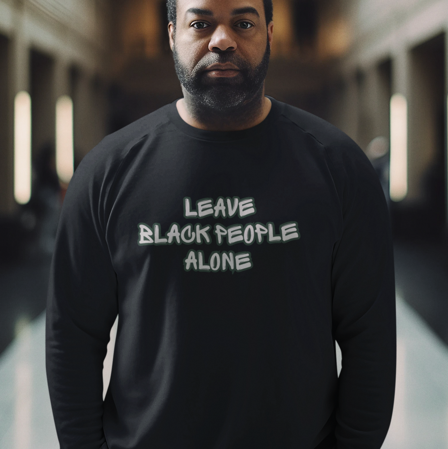 Leave Black People Alone - Graffiti