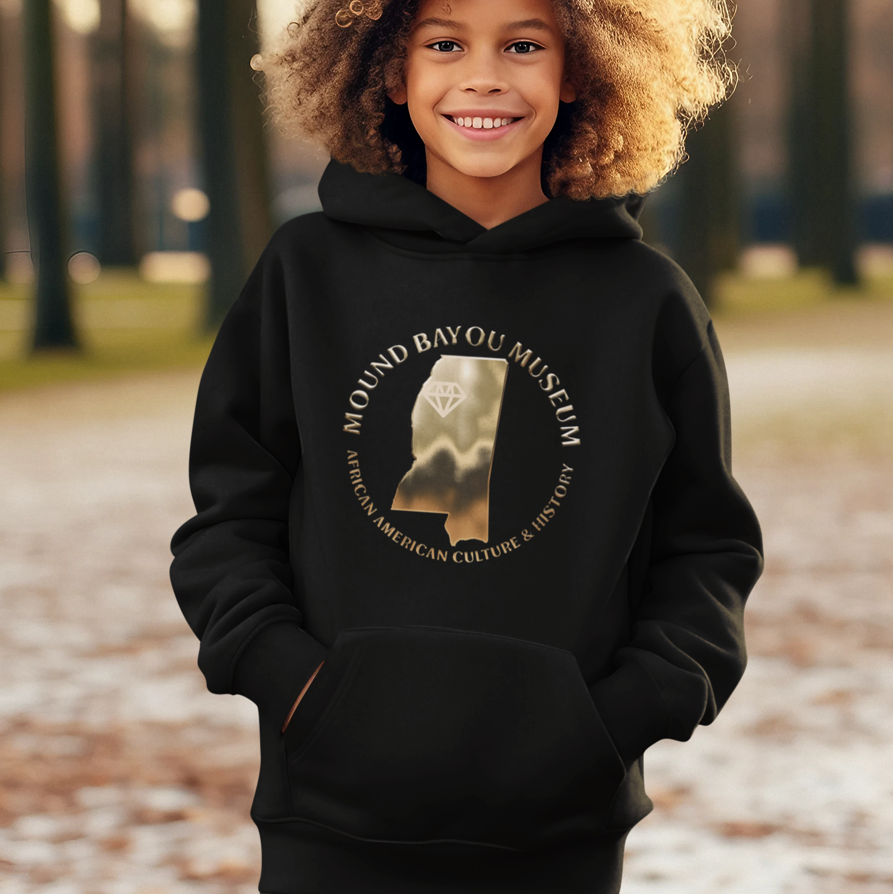 Mound Bayou Museum Mississippi Map - Gold