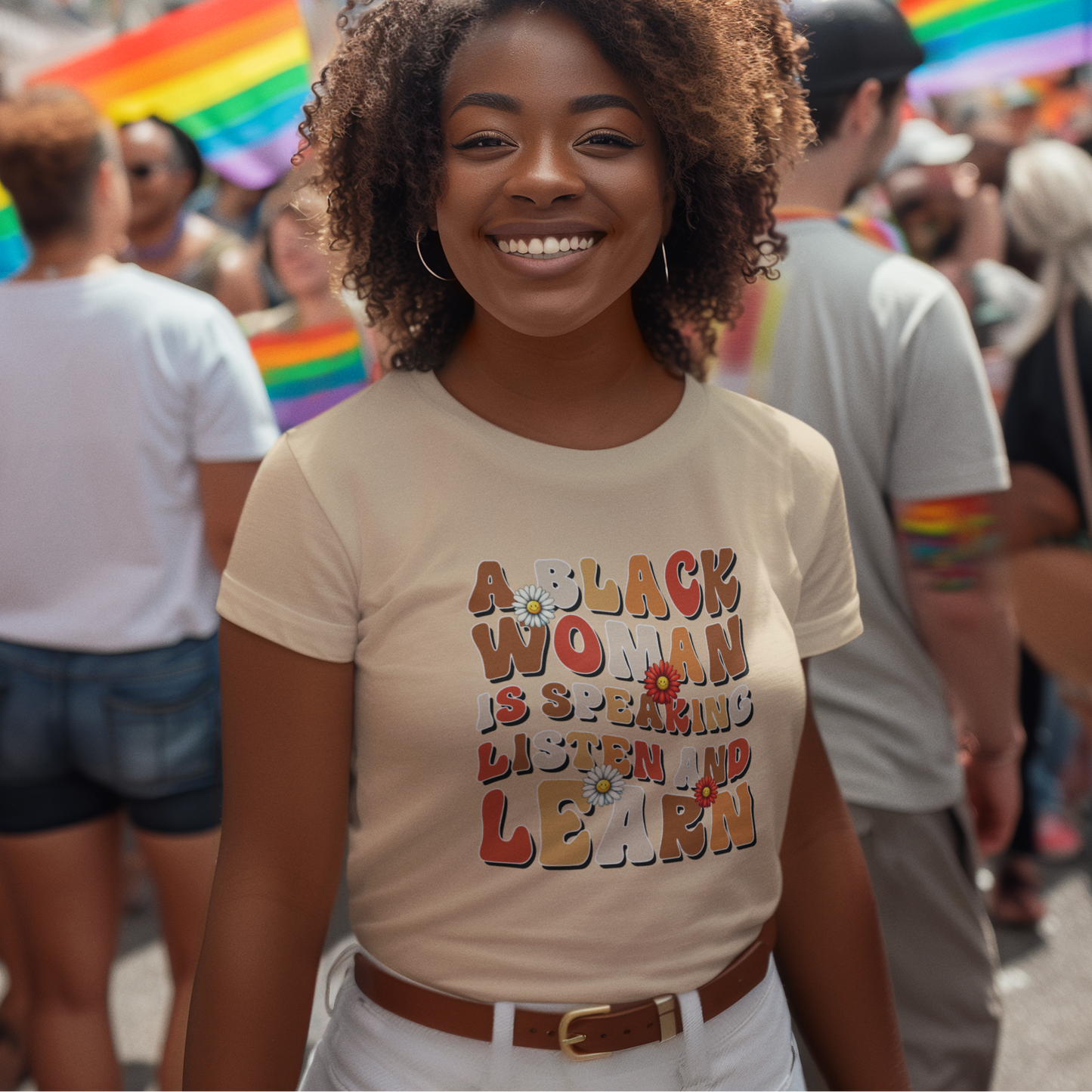 A Black Woman is Speaking. Listen and Learn