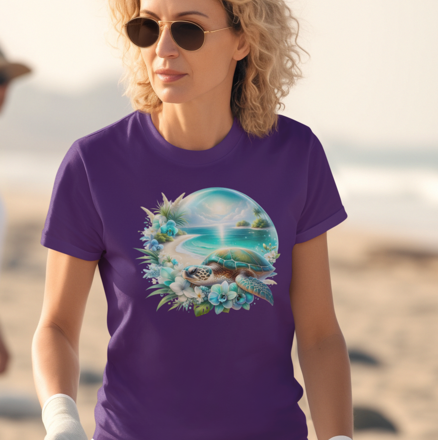 Turquoise Sea Turtle