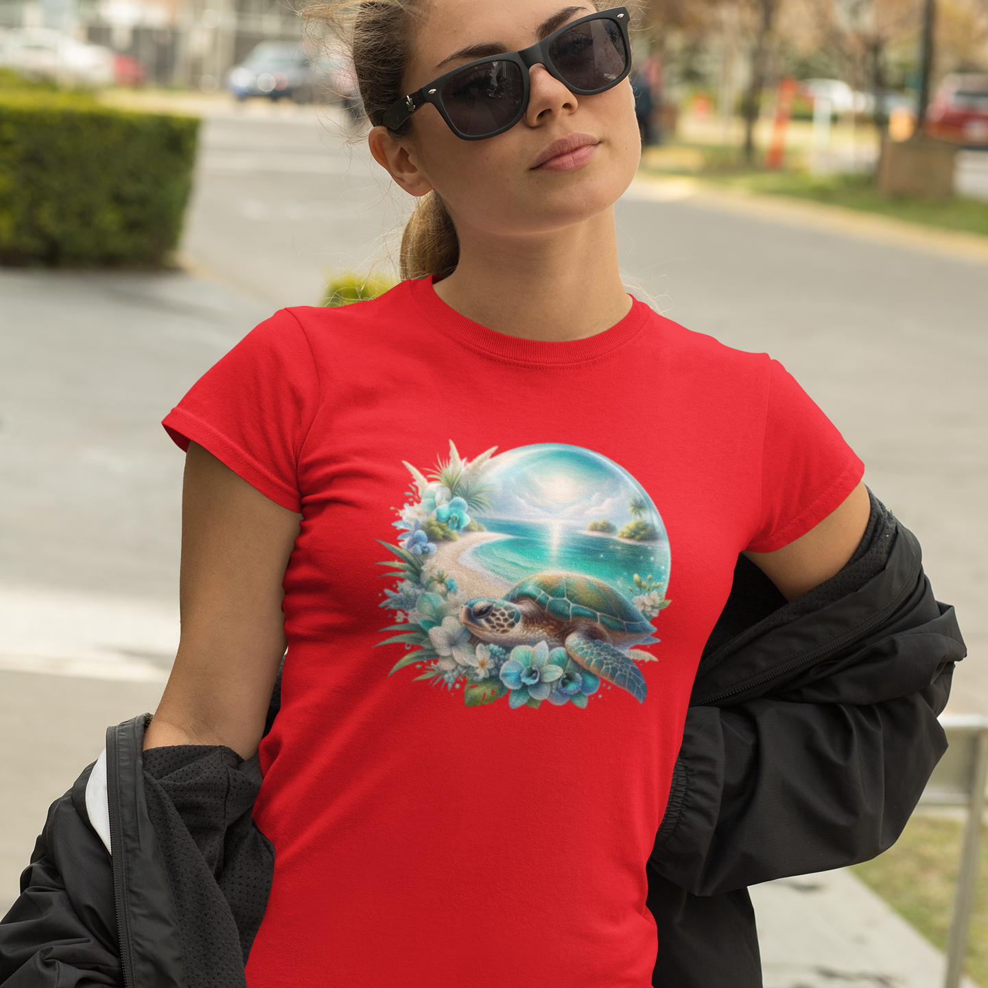 Turquoise Sea Turtle