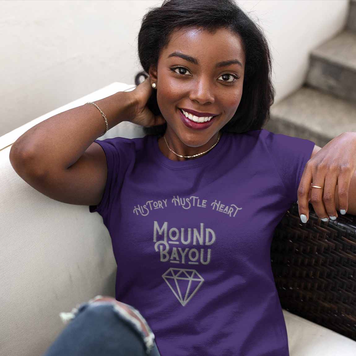 History Hustle Heart, Mound Bayou - Silver