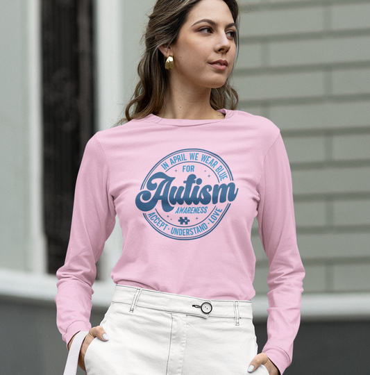 "In April We Wear Blue" Support Shirt
