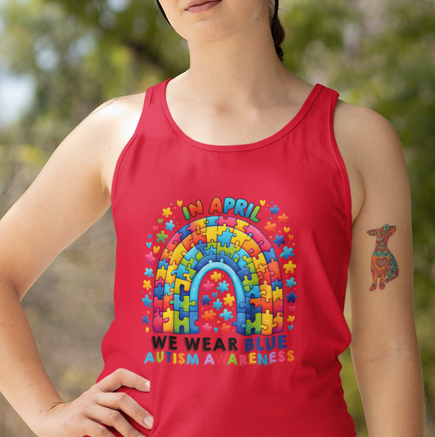 Autism Awareness Rainbow