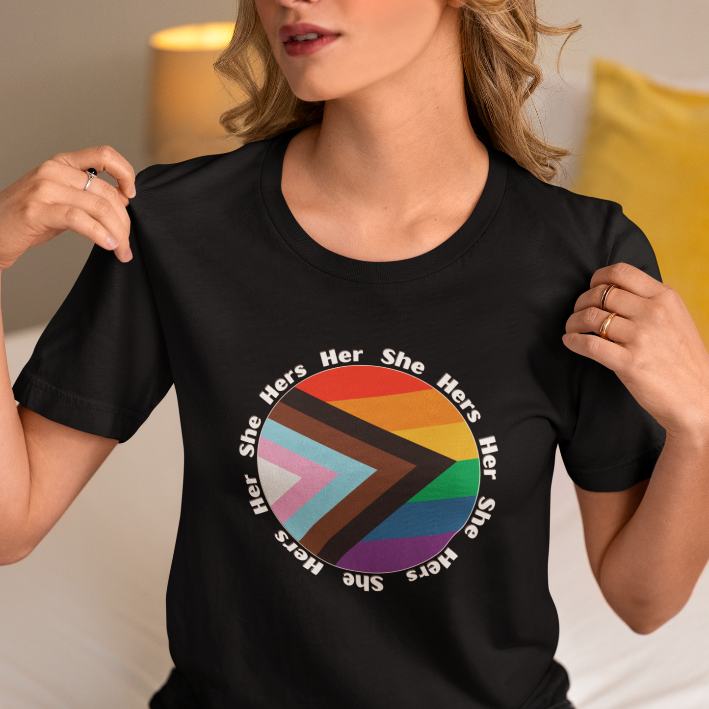 She, Her, Hers Pronoun T-Shirt