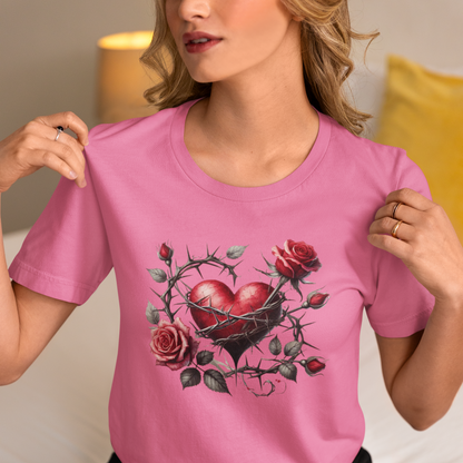 Heart with Roses Valentine