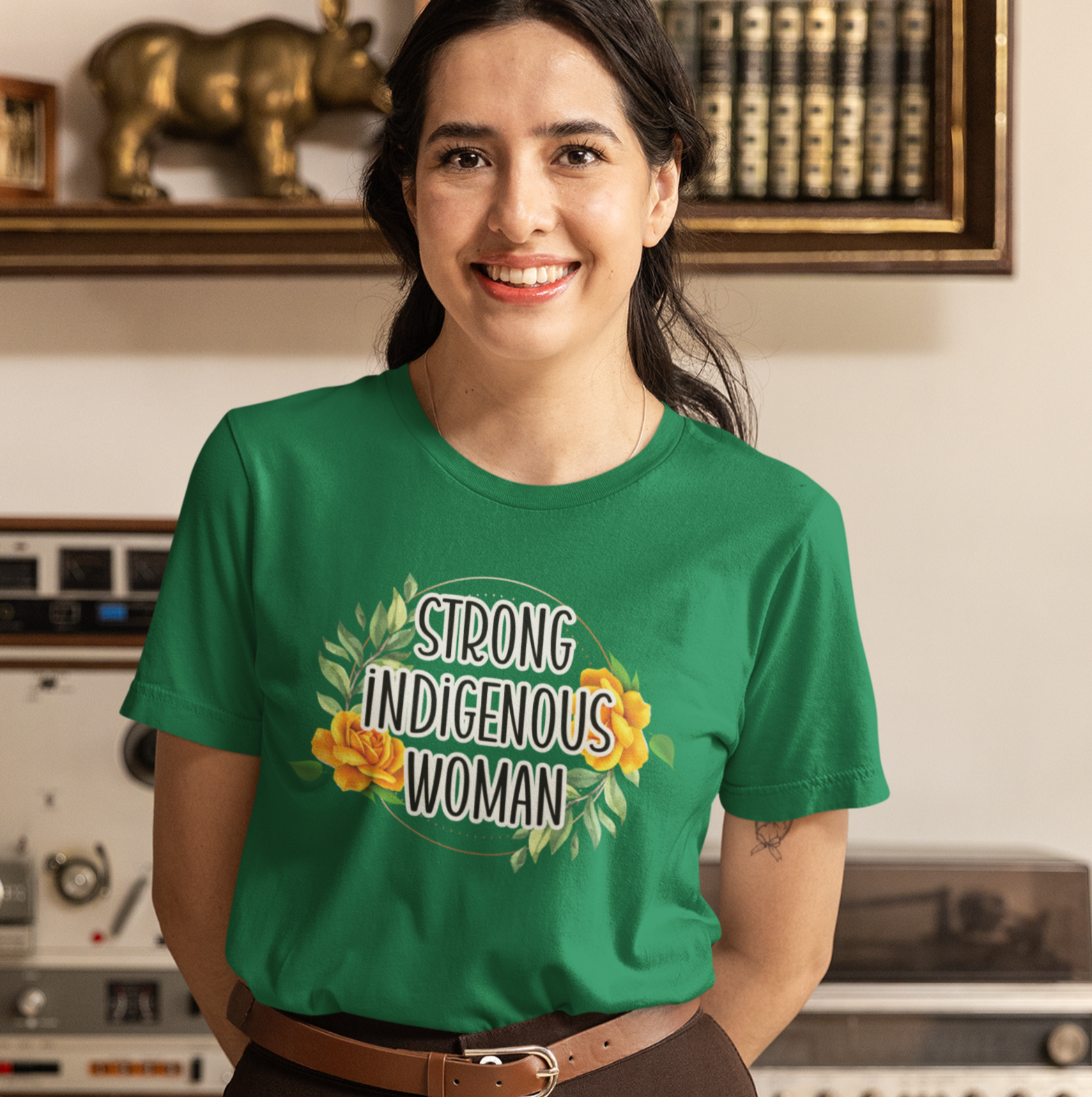 Strong Indigenous Woman