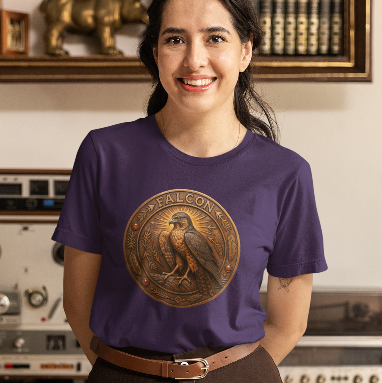 Native American Birth Animal Falcon