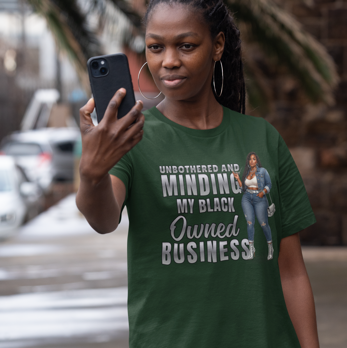 Unbothered and Minding My Black Owned Business