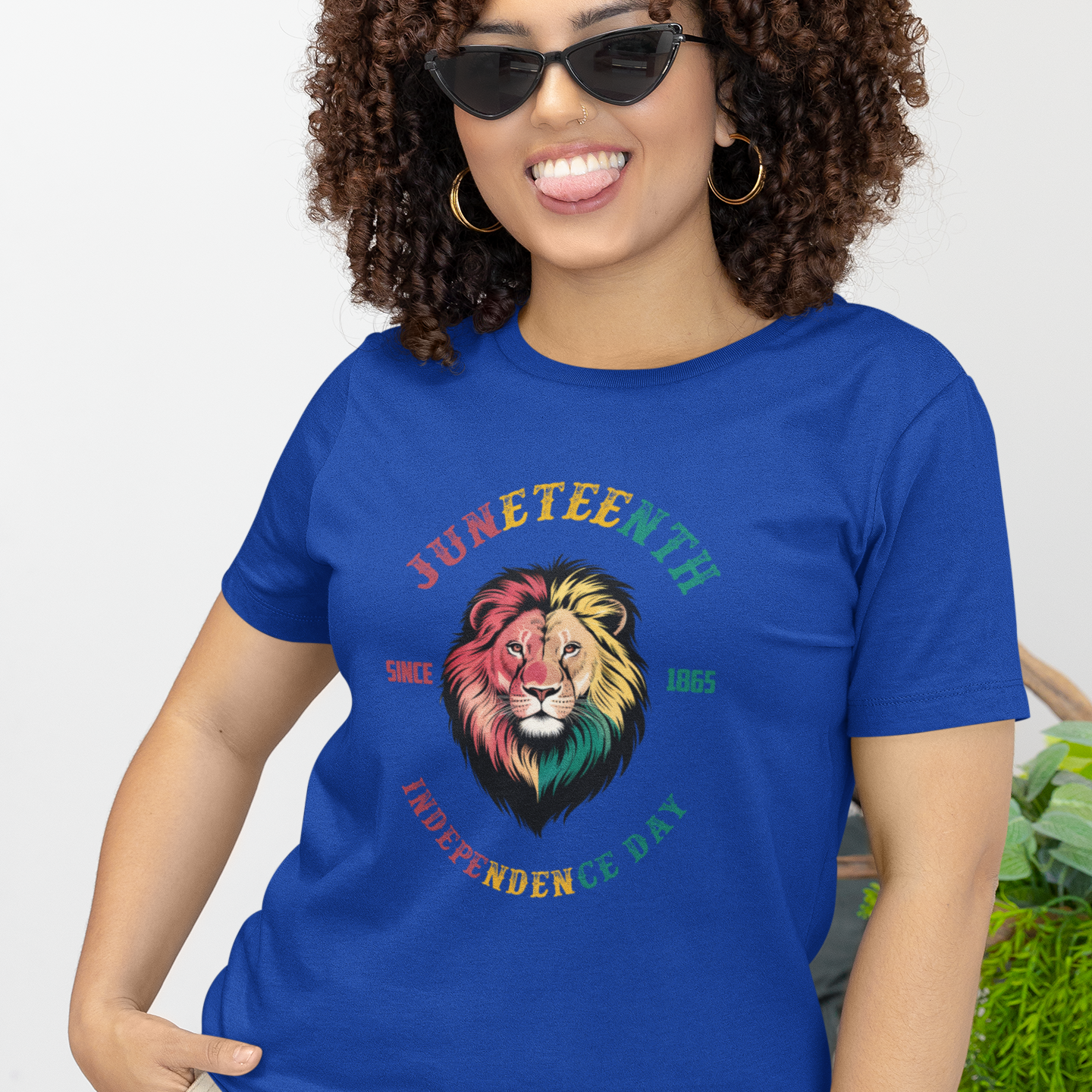 Juneteenth Lion, Independence Day