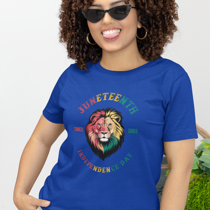 Juneteenth Lion, Independence Day