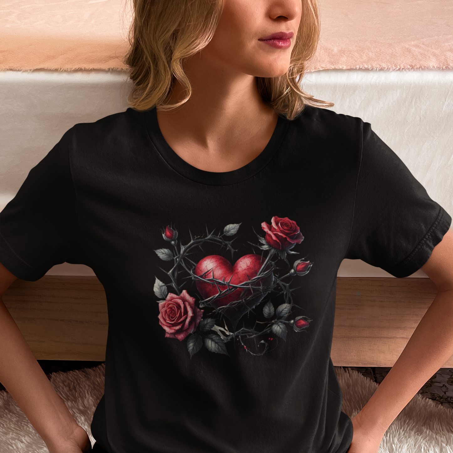 Heart with Roses Valentine