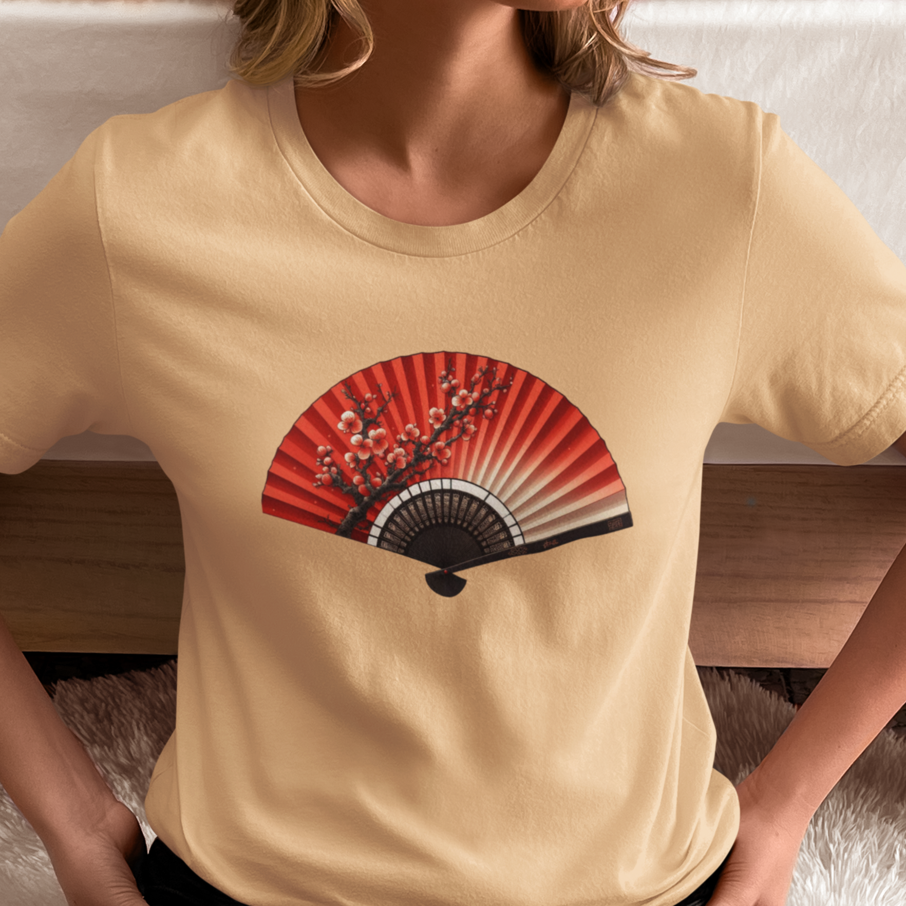 Chinese Blossom Fan
