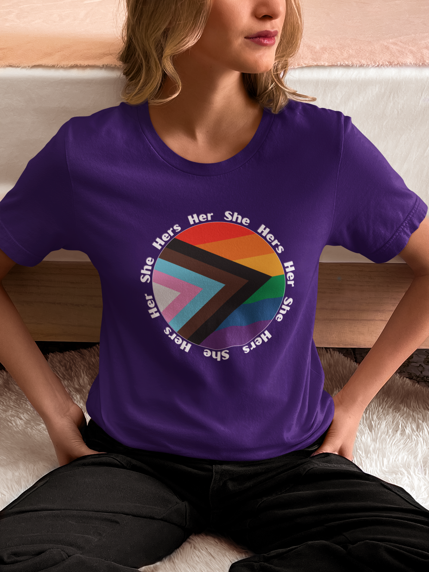 She, Her, Hers Pronoun T-Shirt