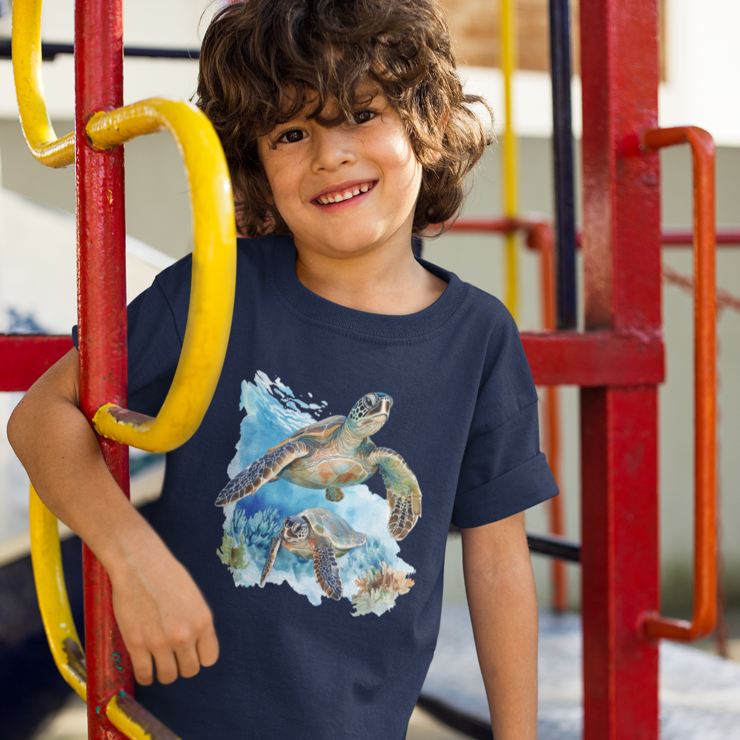 Sea Turtle and Friend