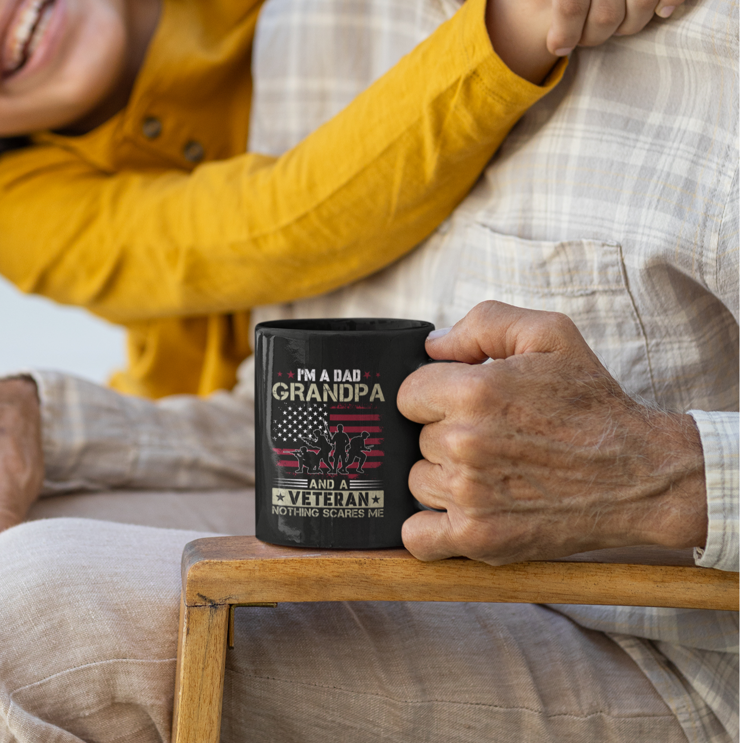 I'm a Dad, Grandpa, and Veteran. Nothing Scares Me