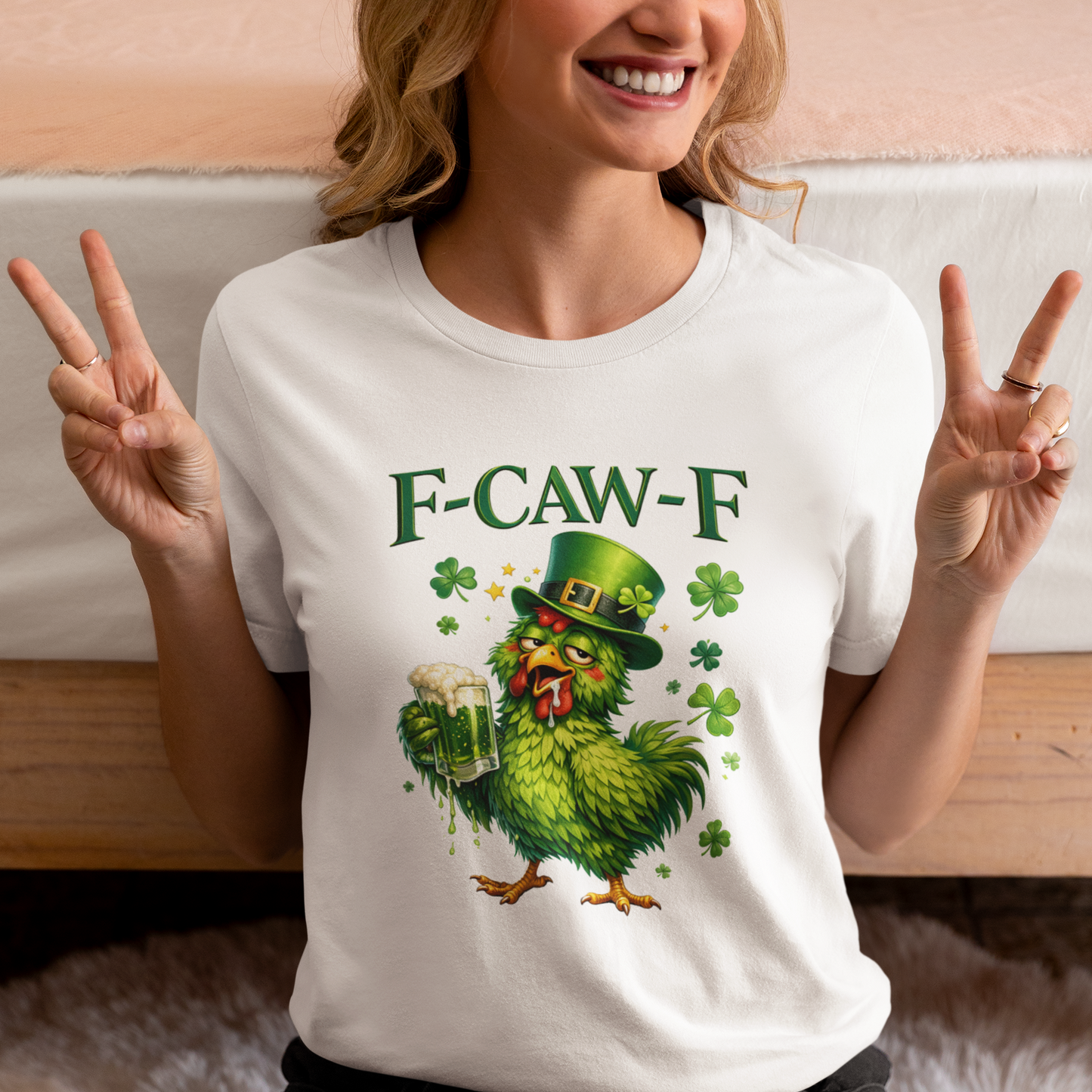 F-CAW-F' Funny Irish Chicken