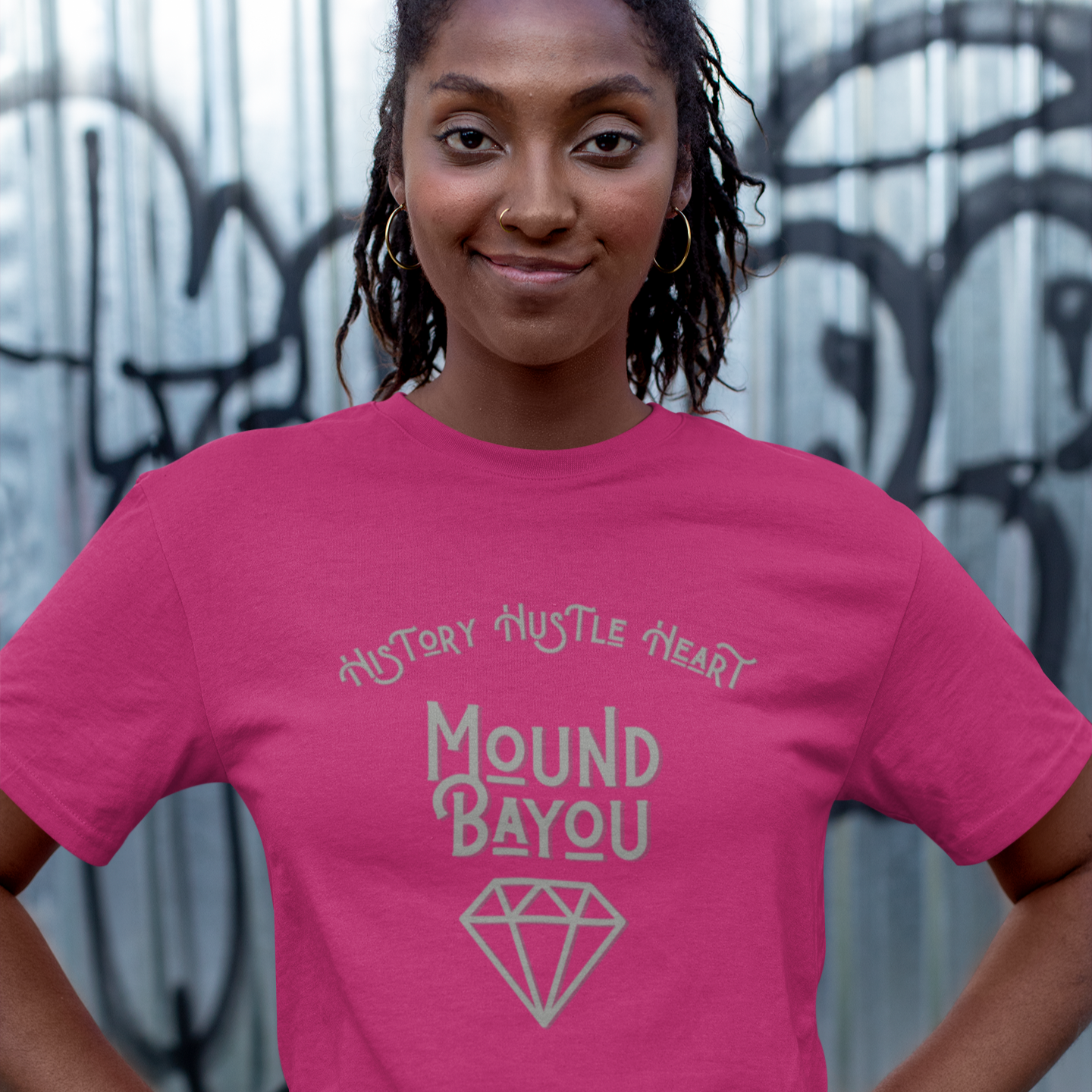 History Hustle Heart, Mound Bayou - Silver