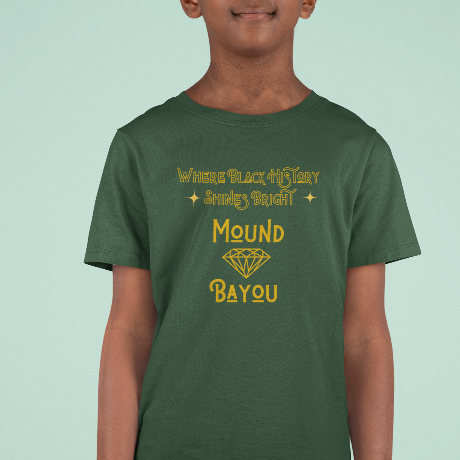 Where Black History Shines Bright - Gold