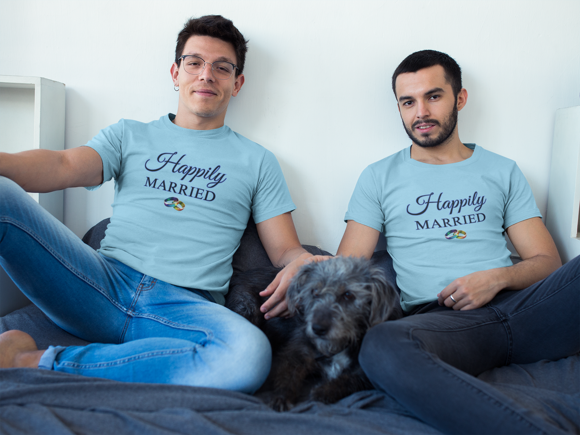 LGBTQ+ Happily Married T-Shirt