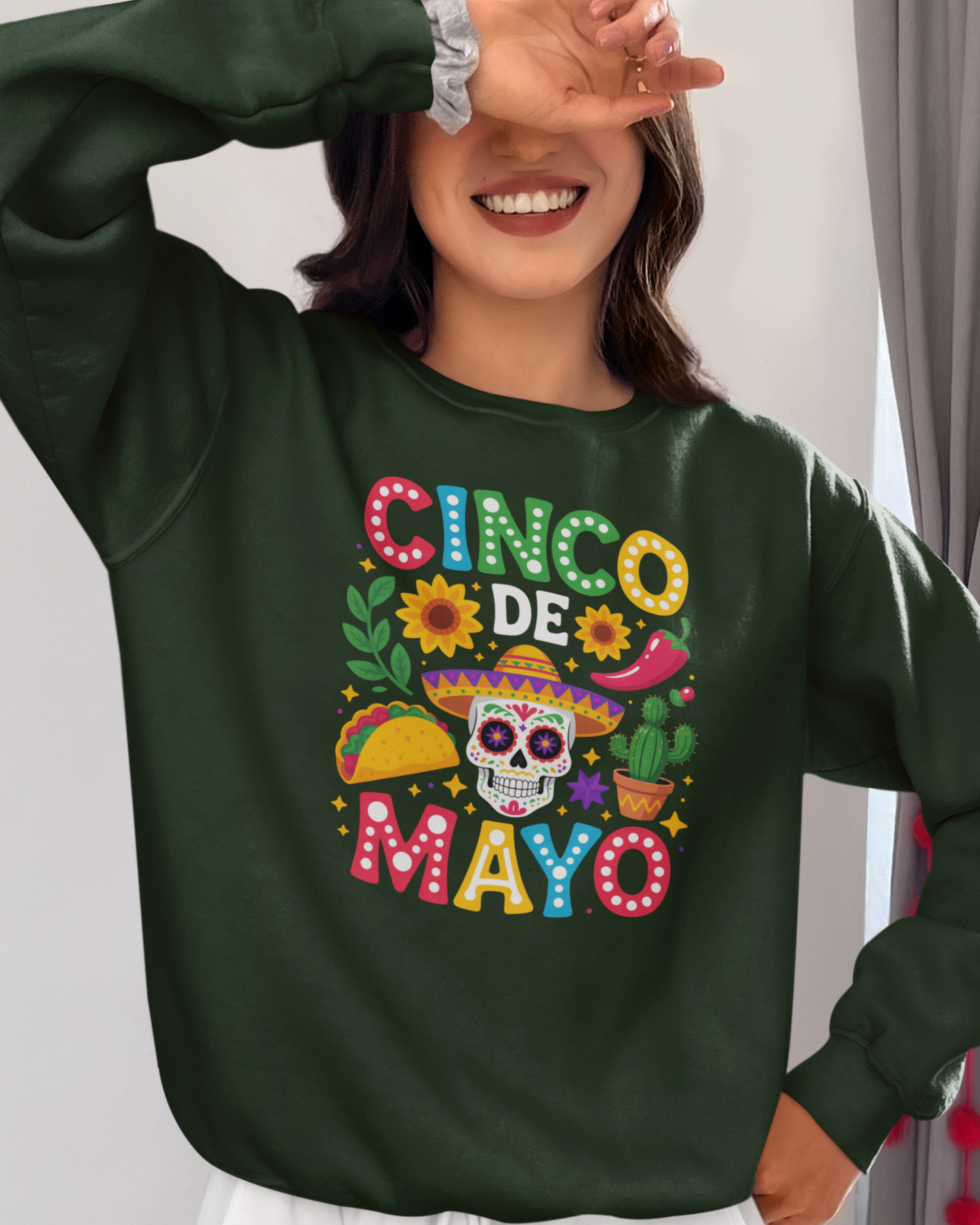 Cinco de Mayo Skull and Taco