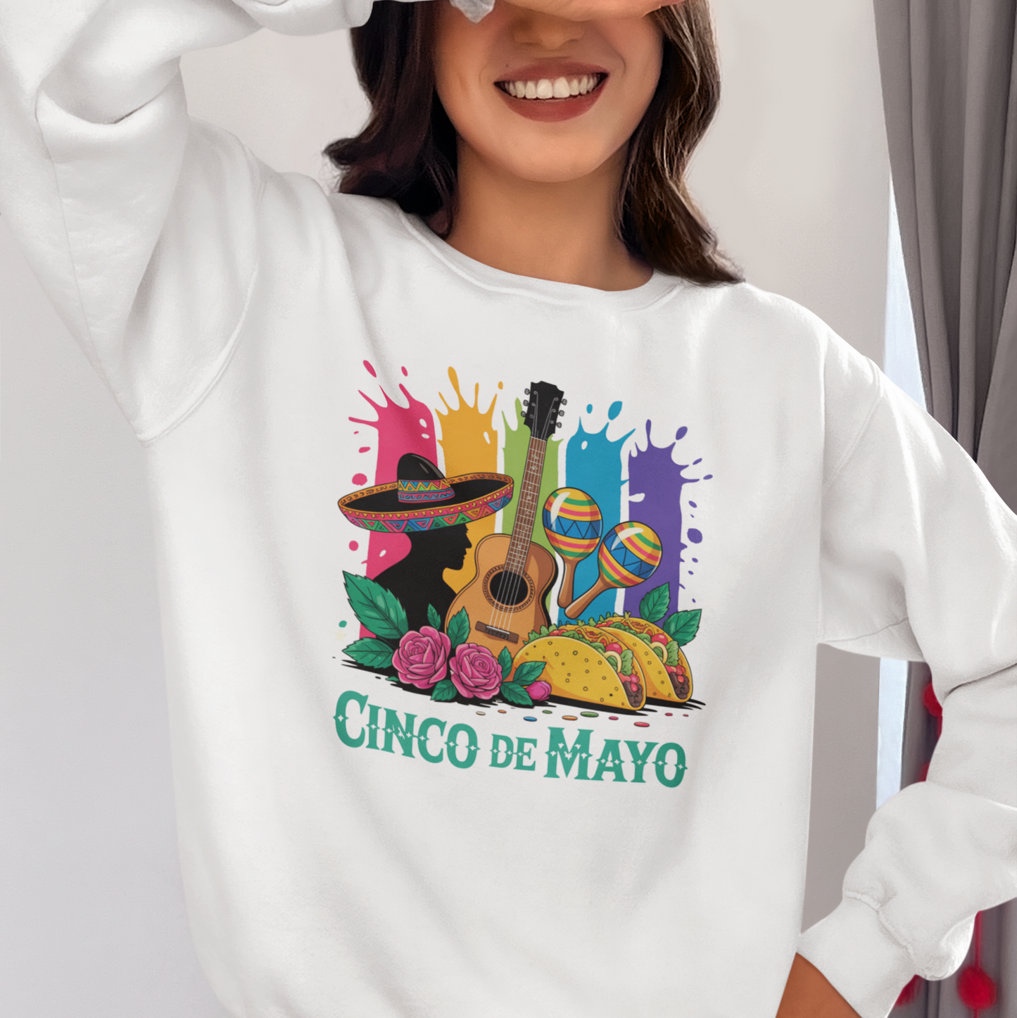 Cinco de Mayo Paint Splash