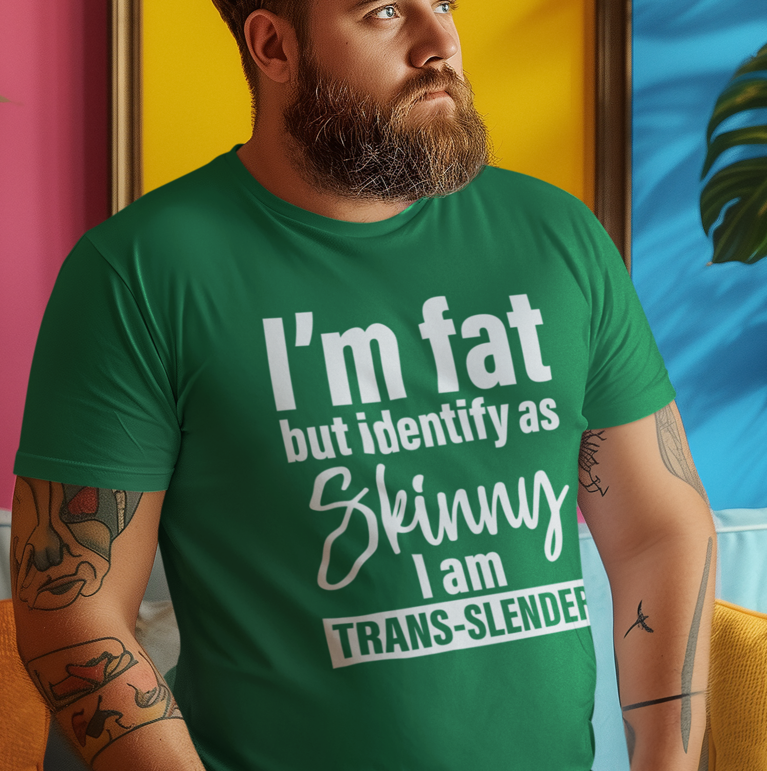 I'm Fat But Identify As Skinny, I'm Trans-Slender