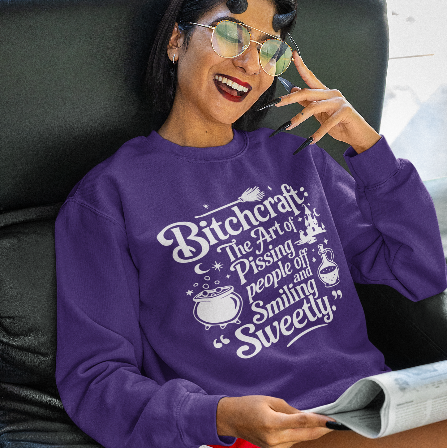 Bitchcraft ,The Art of Pissing People Off and Smiling Sweetly