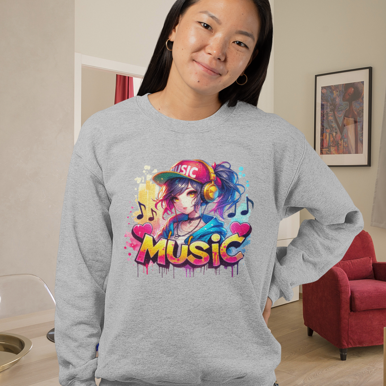 Anime Music Girl