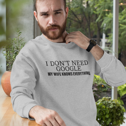 I Don't Need Google, My Wife Knows Everything