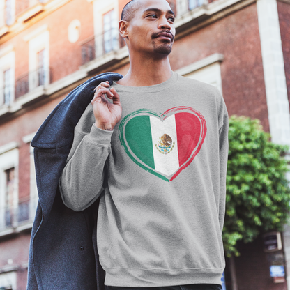 Mexico Flag Heart