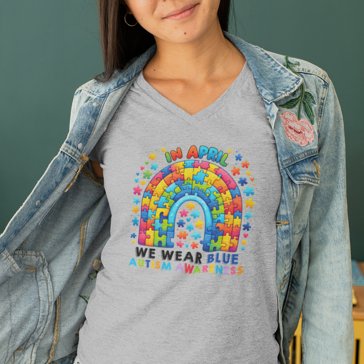 Autism Awareness Rainbow