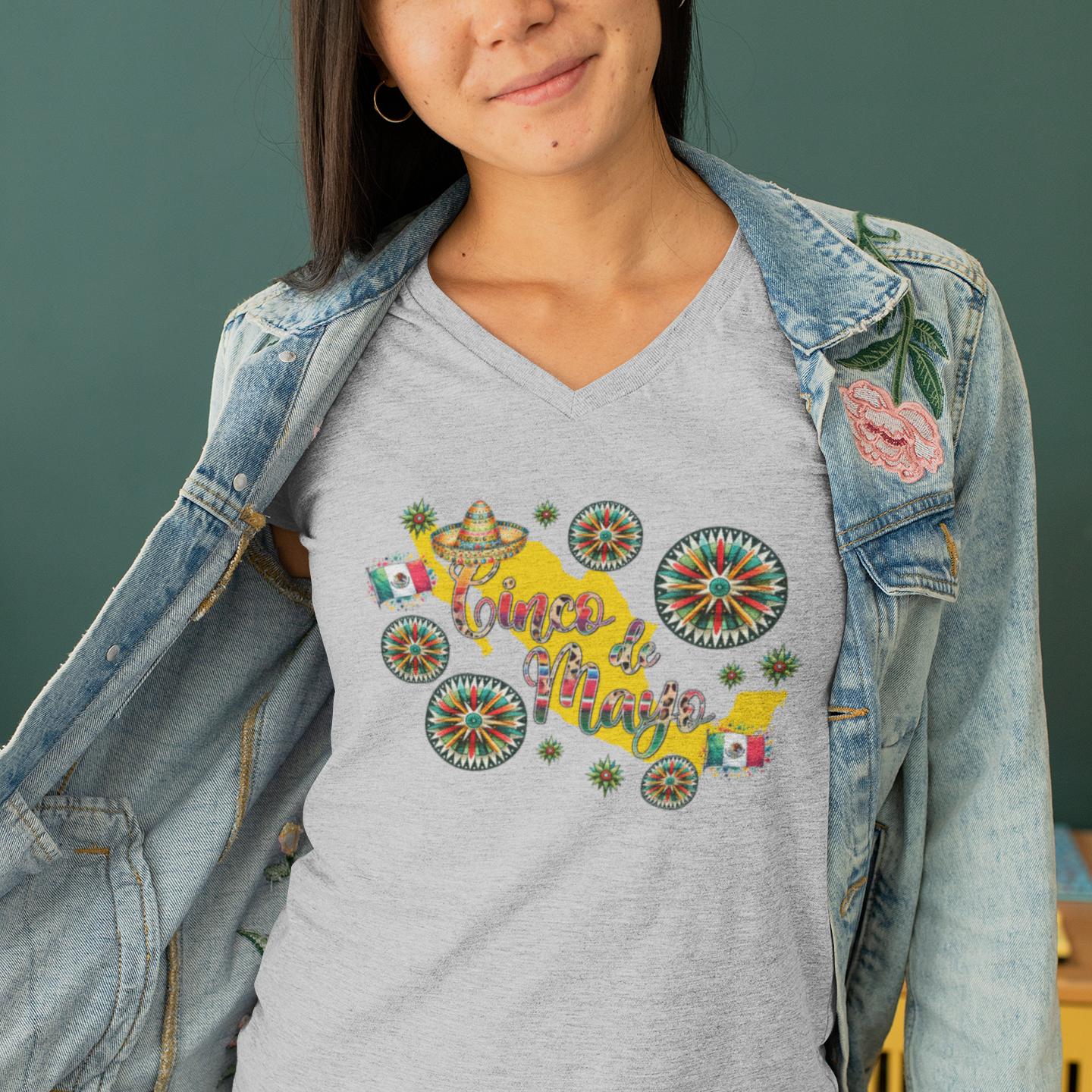 Cinco de Mayo, Map of Mexico