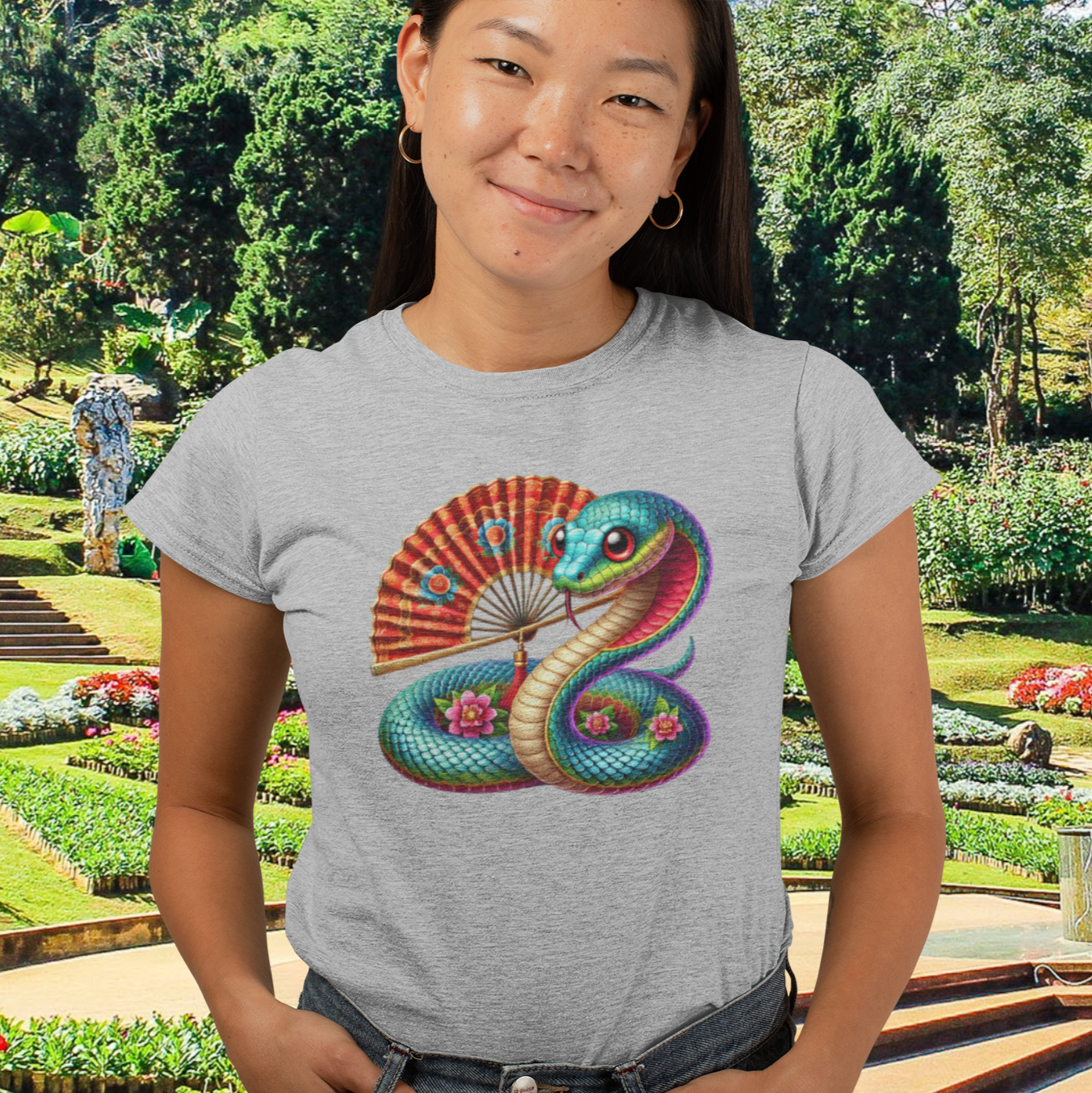 Snake and Fan