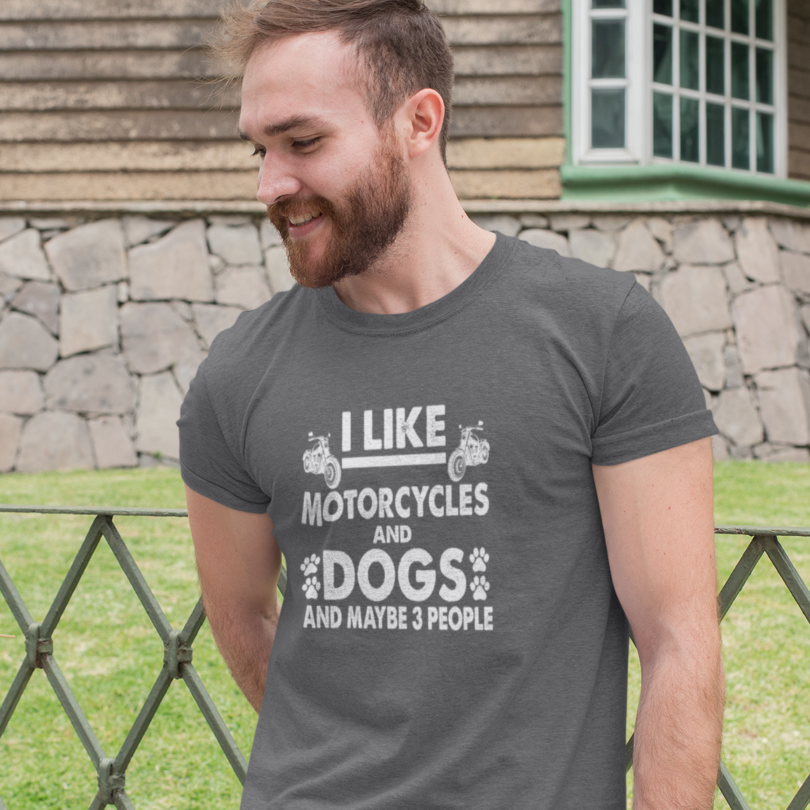 I like Motorcycles and Dogs and Maybe 3 People