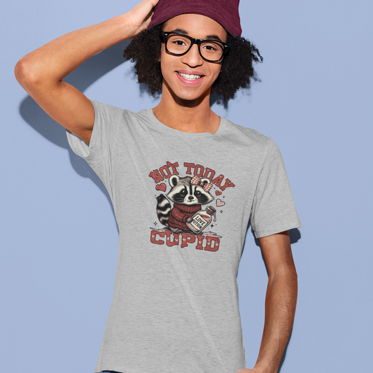 Not Today Cupid Raccoon