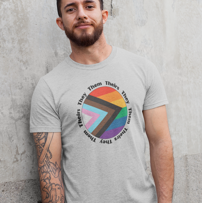 They, Them, Theirs Pronoun T-Shirt