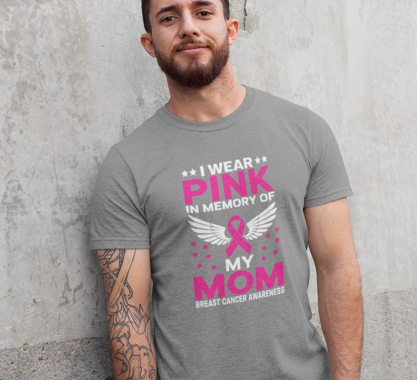 I Wear Pink In Memory of my Mom