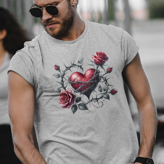Heart with Roses Valentine