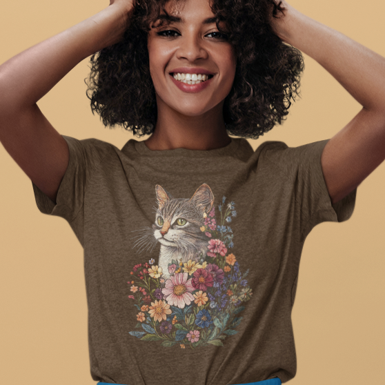 Floral Cat